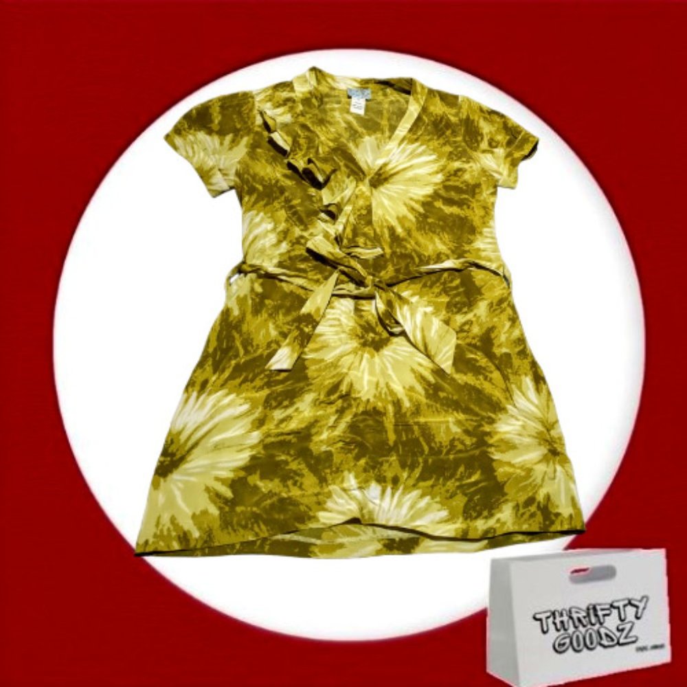 Anthropologie Tabitha Silk Floral Ruffle Tunic